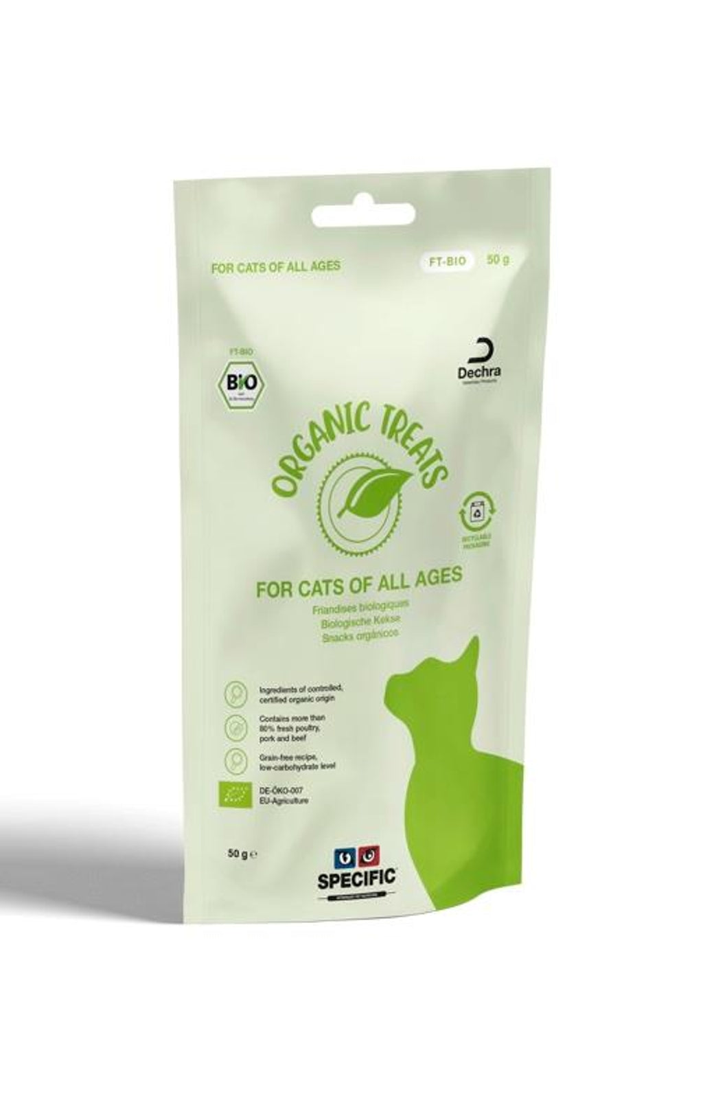 Organic Treats gato 50gr