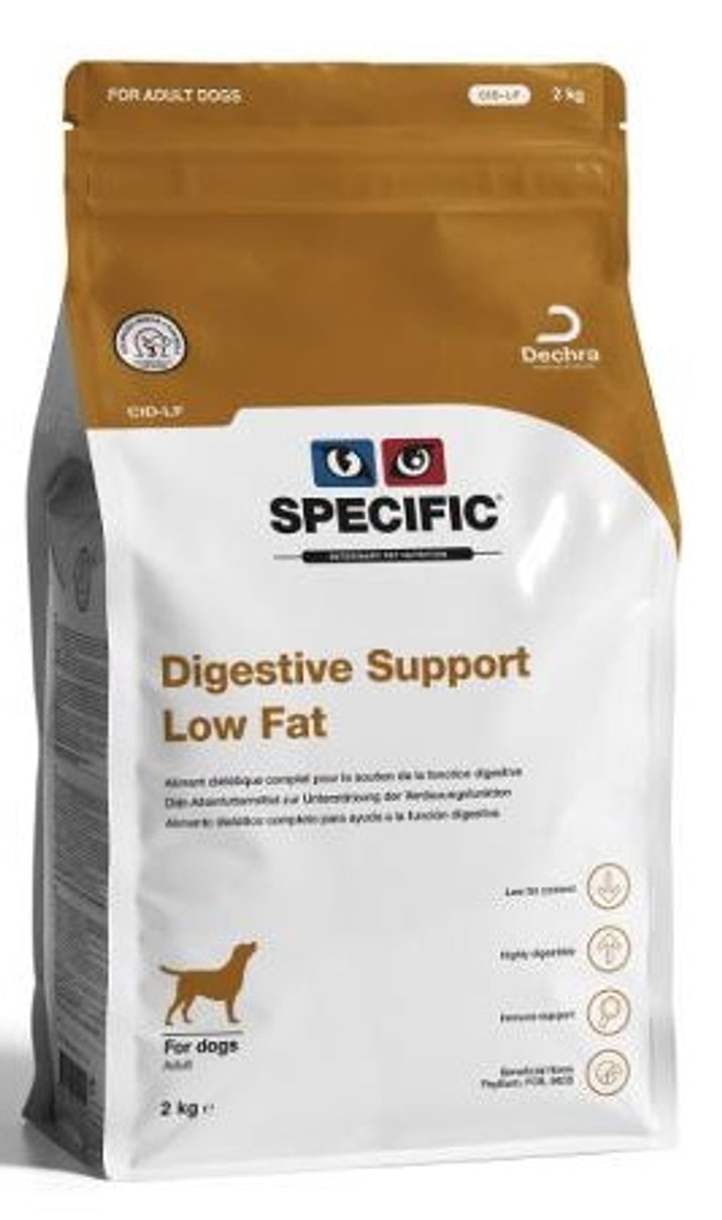 Digestive Support Low Fat CID-LF gos Imatge principal del producte
