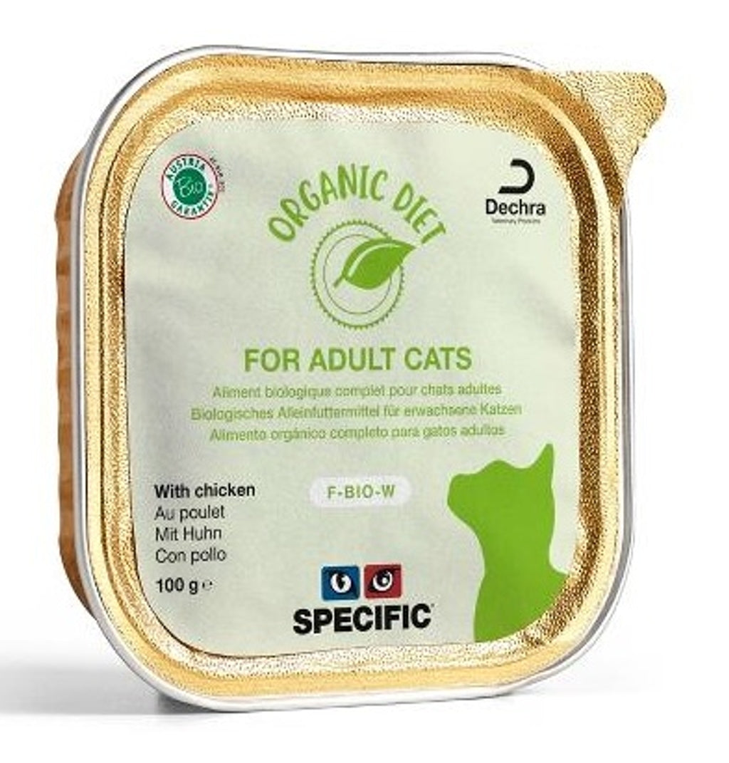 Organic Diet pollastre per a gat 100 g Imatge principal del producte