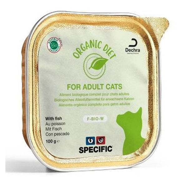 Organic Diet pescado para gato 100gr
