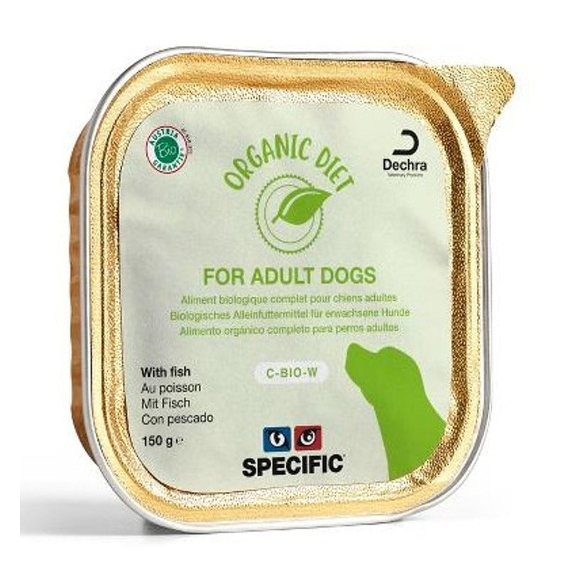 Organic Diet pescado para perro 150gr Imagen principal del producto