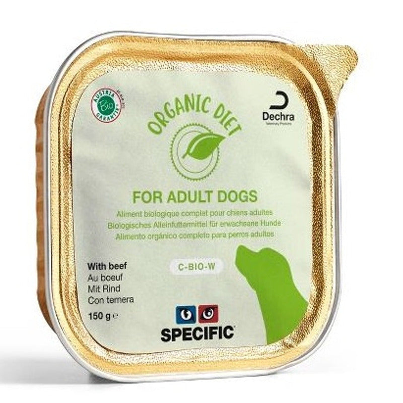Organic Diet ternera para perro 150gr Imagen principal del producto