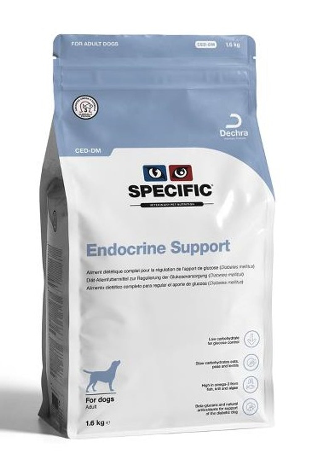 Endocrine Support CED-DM perro