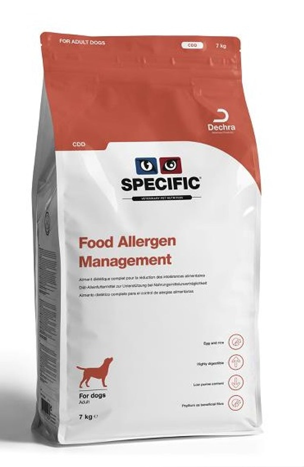 Food Allergen Management CDD perro Imagen principal del producto