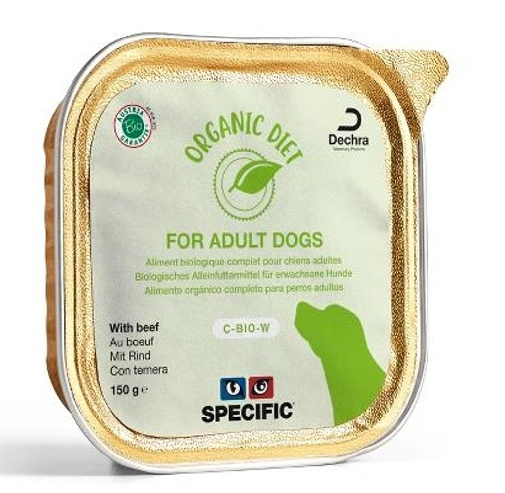 Organic Diet ternera para perro 150gr