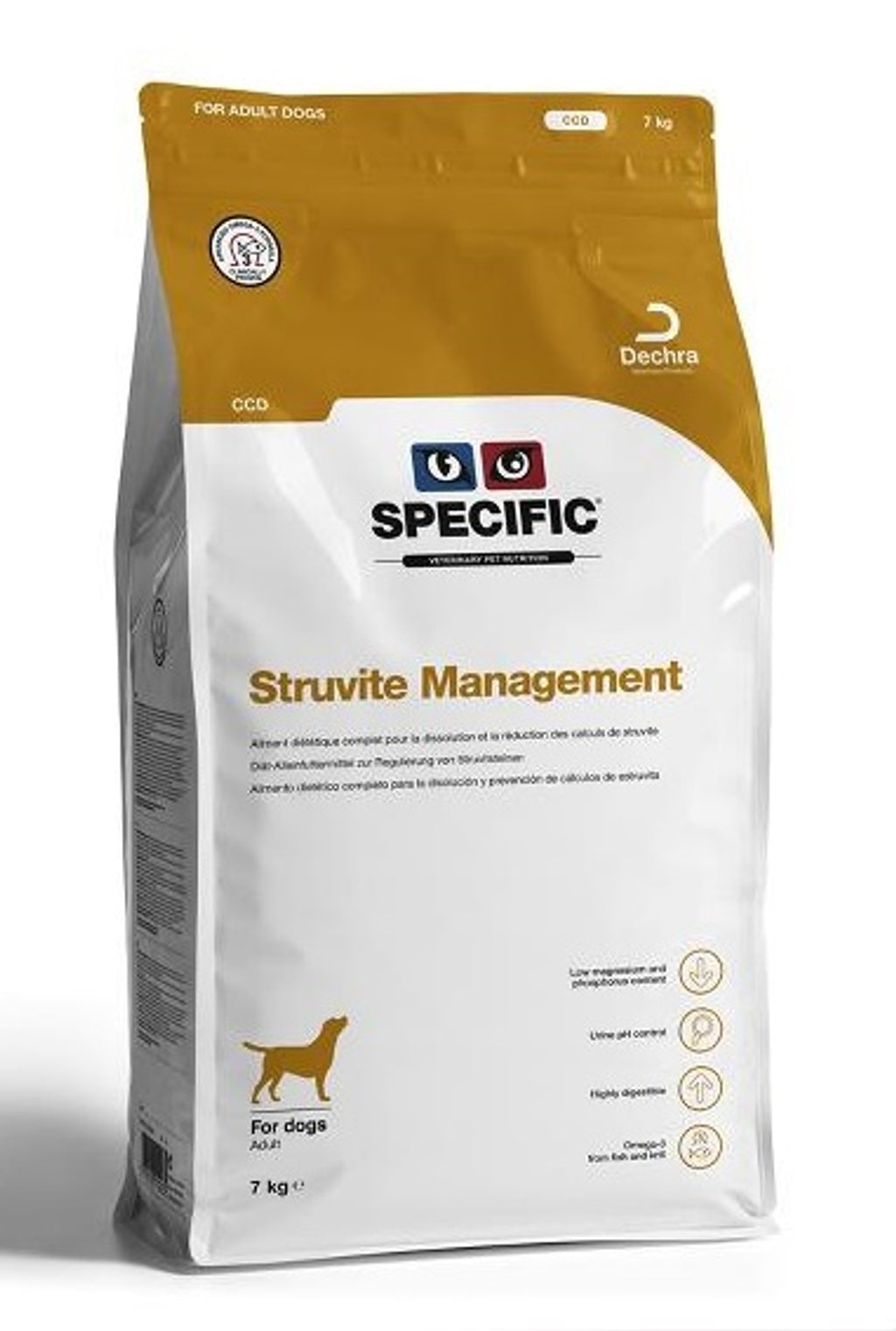 Struvite Management CCD perro