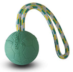 futbol amb corda i rebote turquesa M-65 mm