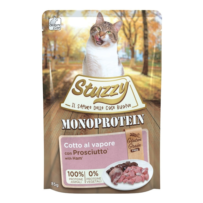 gato monoprotein grain free jamón 85gr Imagen principal del producto