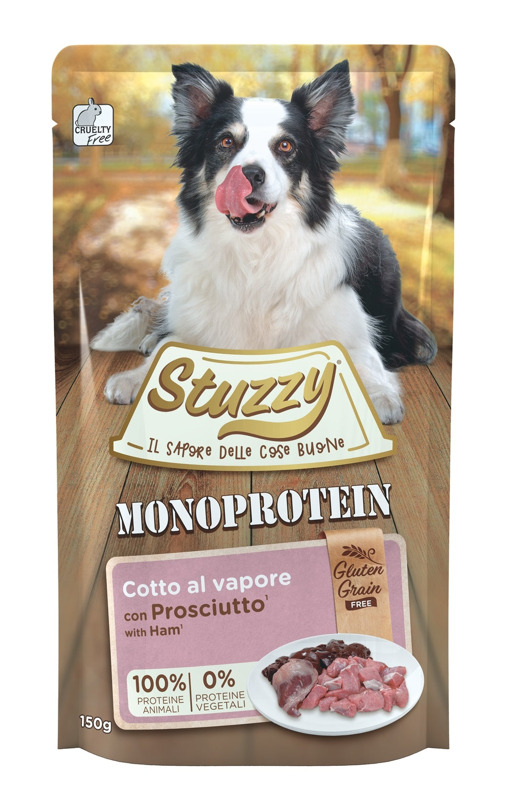 perro monoprotein grain free jamón 150gr Imagen principal del producto