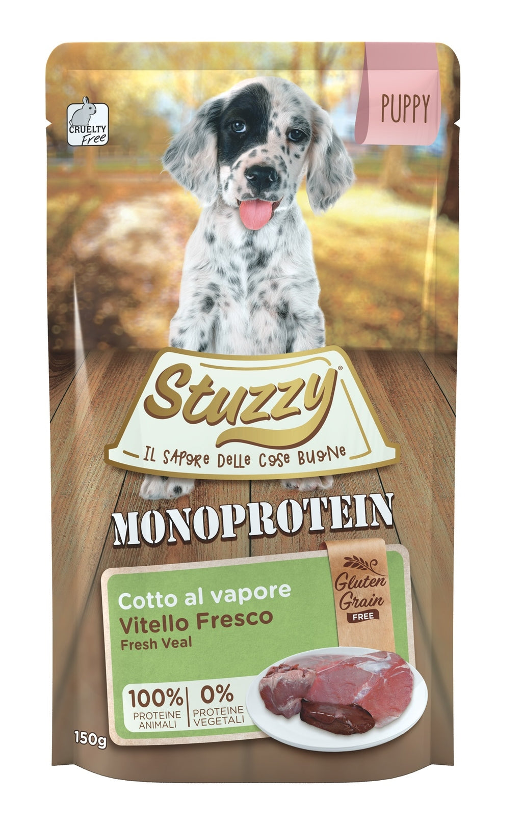 puppy monoprotein grain free 150gr Imagen principal del producto
