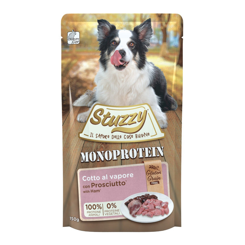 perro monoprotein grain free jamón 150gr