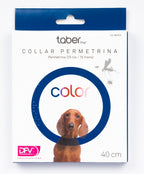 Taberdog collar permetrina azul
