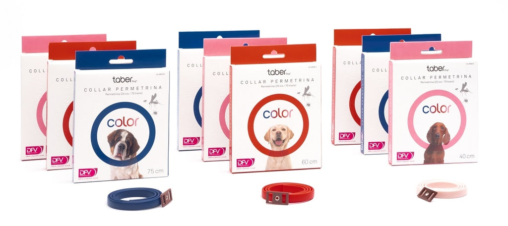Divasa Taberdog collar Permetrina Rosa Imagen secundaria del producto