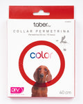 Taberdog collar permetrina vermell 40 cm
