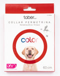 Taberdog collar permetrina vermell 60 cm