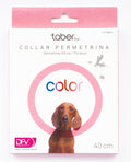 Taberdog collar permetrina rosa 40cm
