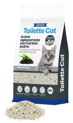 Toilette aglomerante bentonita carbón activo 10lt