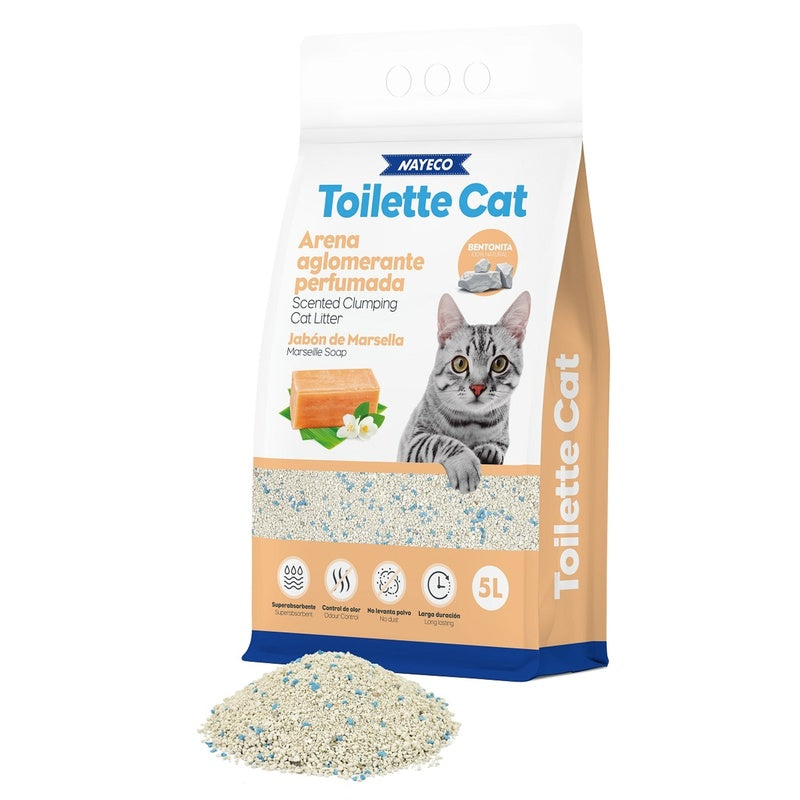Toilette aglomerant bentonita mareslla 5lt