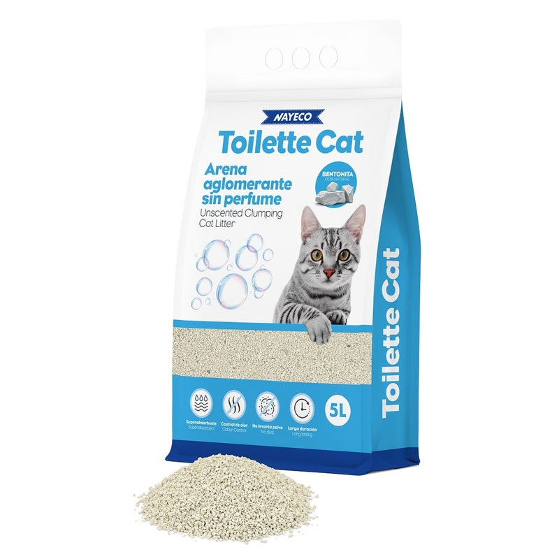 Toilette aglomerant bentonita esnes perfum
