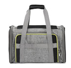 HK Con Dos Compartimentos Gris y Verde 49x28x28cm