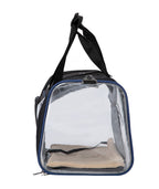 Transparente JFK Negro y Azul Marino 49x29x29cm