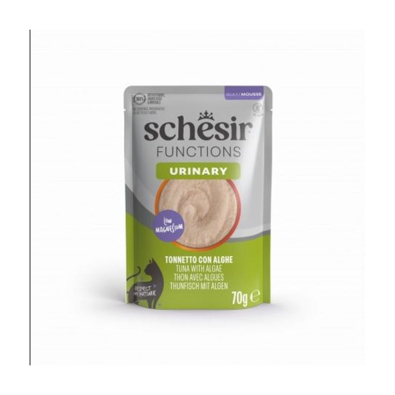Schesir Functions Urinary Atún y Algas Mousse 70 g
