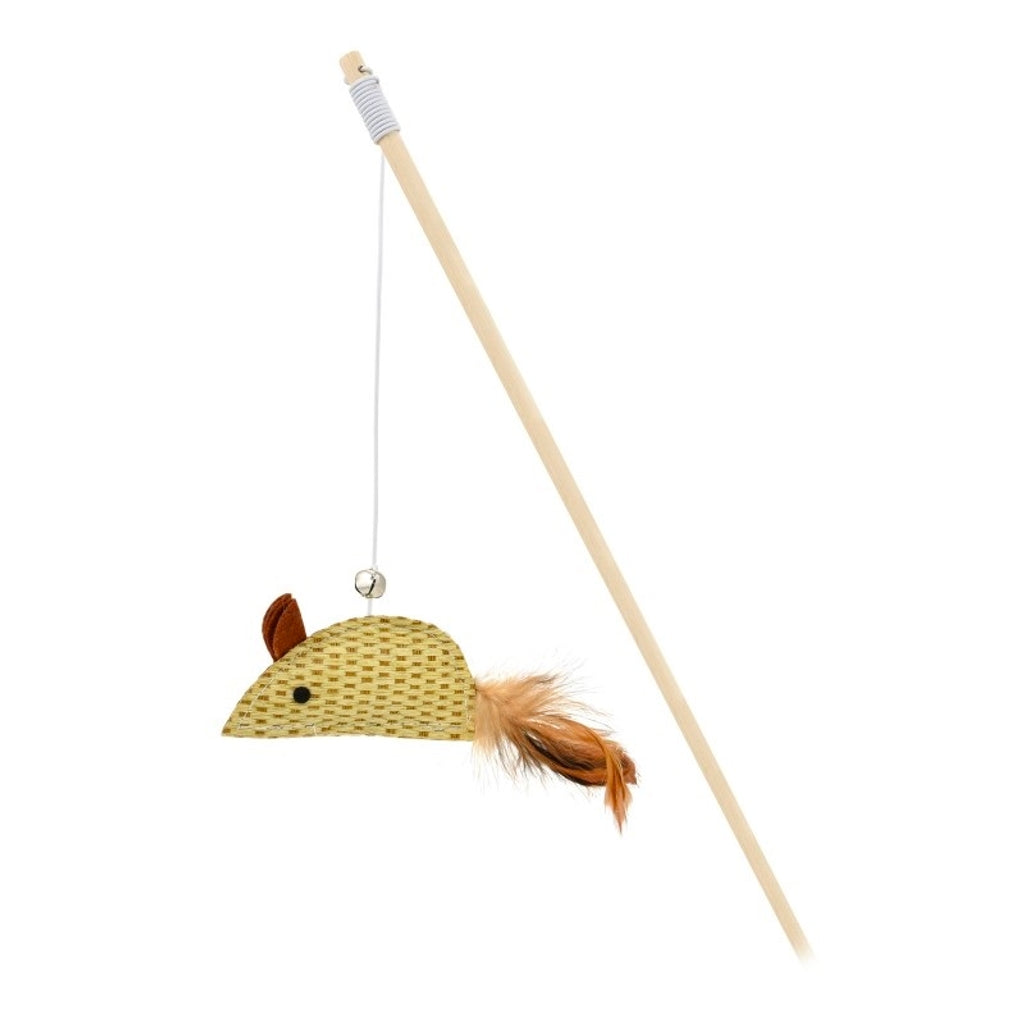 vara amb raton papirus i pluma 40 cm