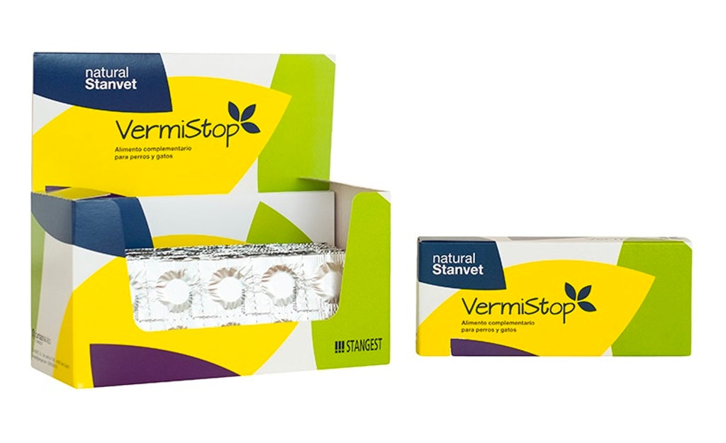 Vermistop 20 comprimidos