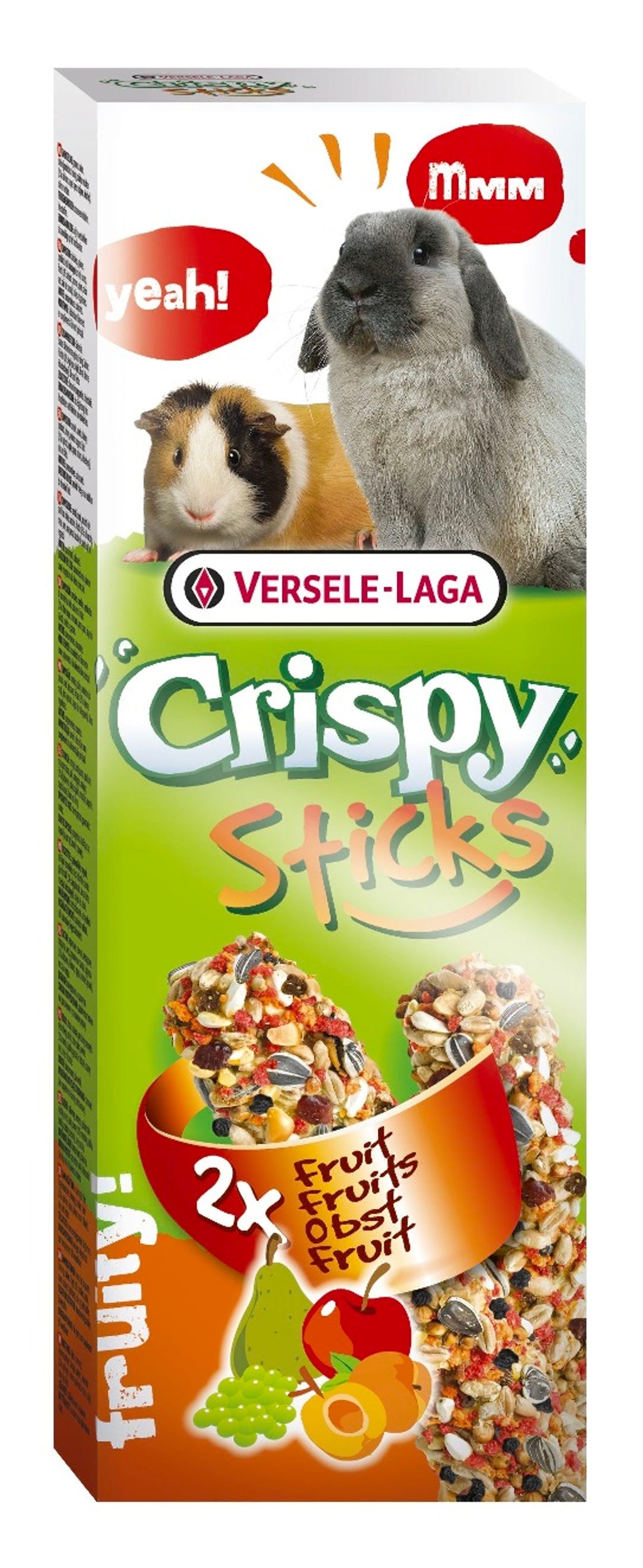 Sticks para conejo/cobaya frutas 110gr 2ud Imagen principal del producto