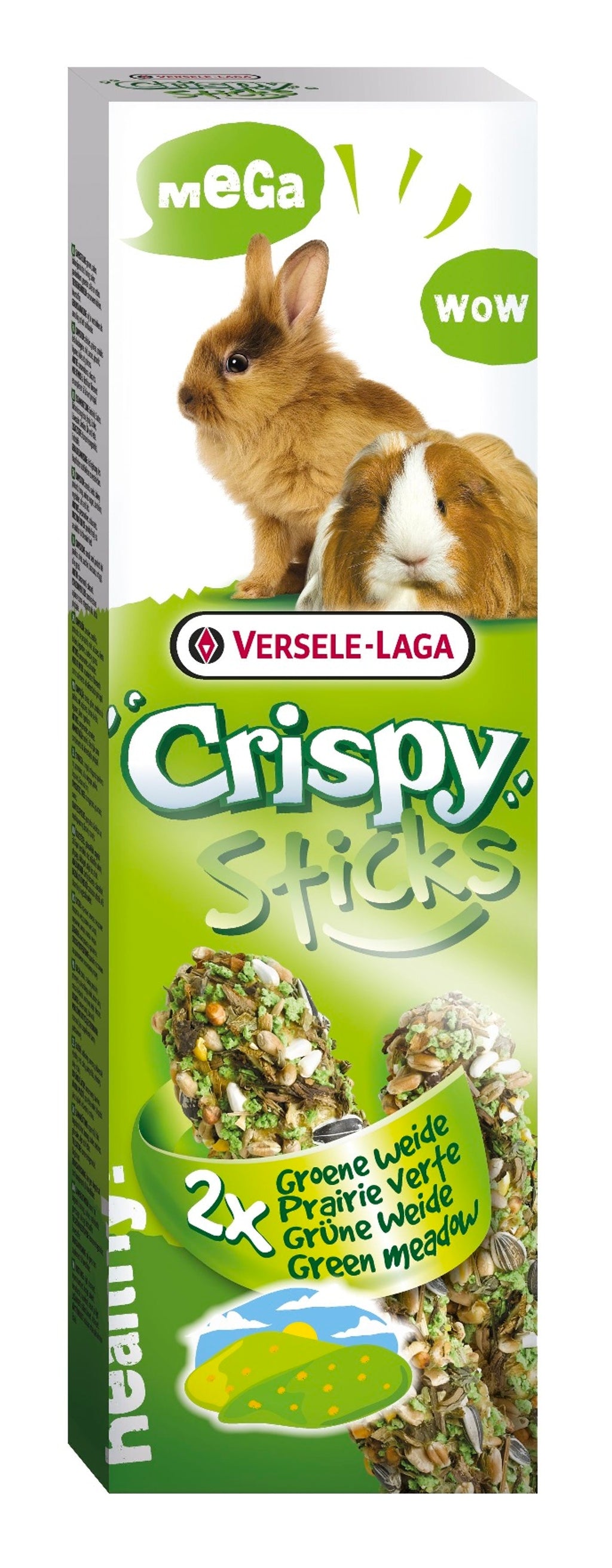 Sticks para conejo/cobaya hierba de pradera 110gr Imagen principal del producto
