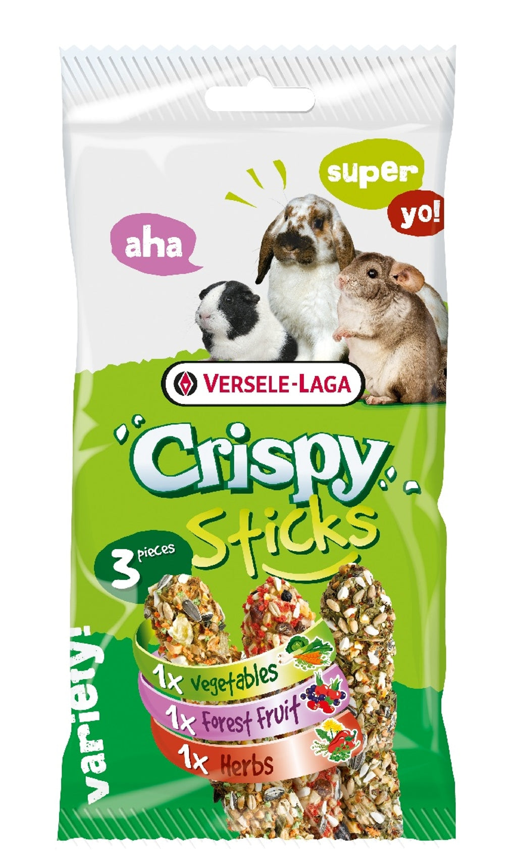 Sticks para conejo variedad 3ud Imagen principal del producto
