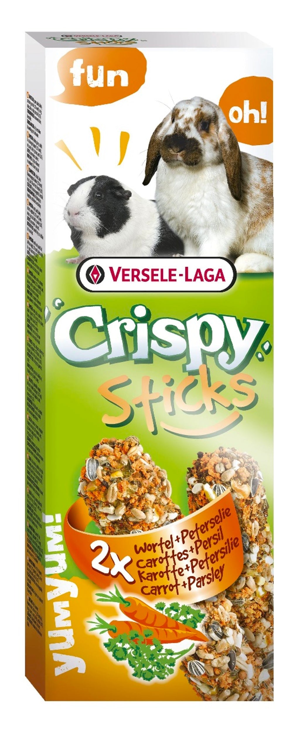 Sticks para conejo/cobaya zanahoria y perejil 110g Imagen principal del producto