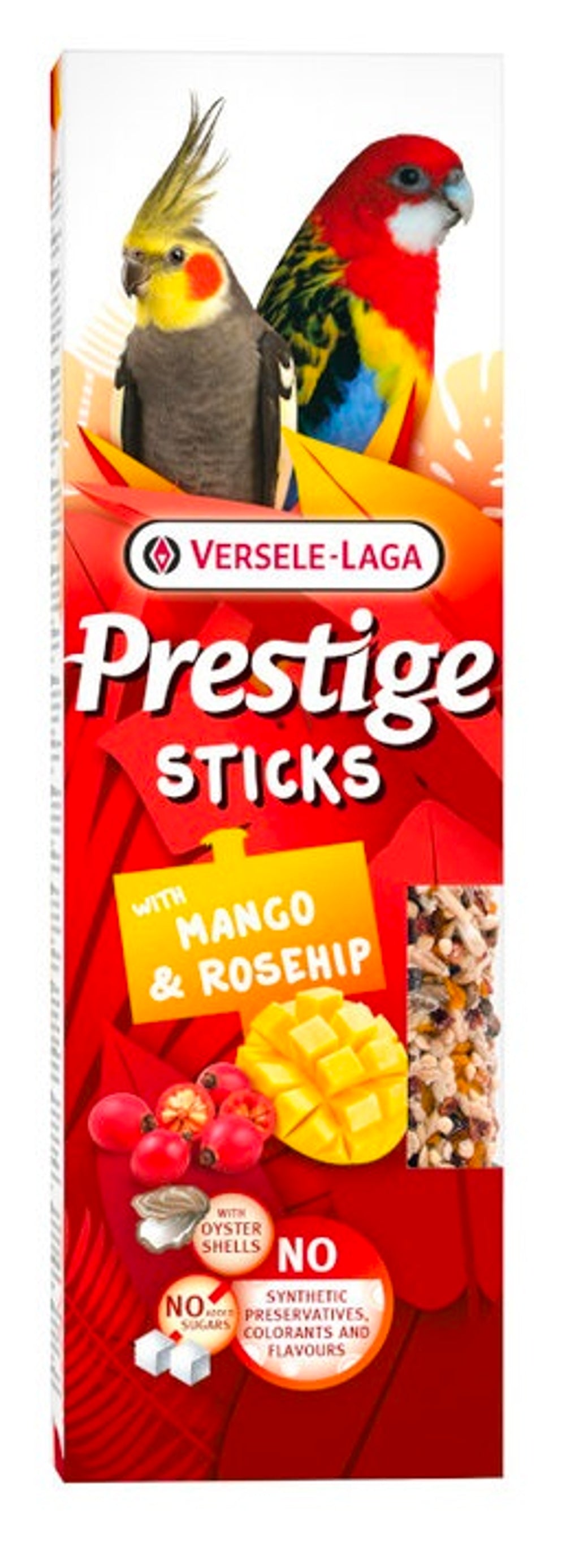Sticks para loro mango 140gr 2ud Imagen principal del producto