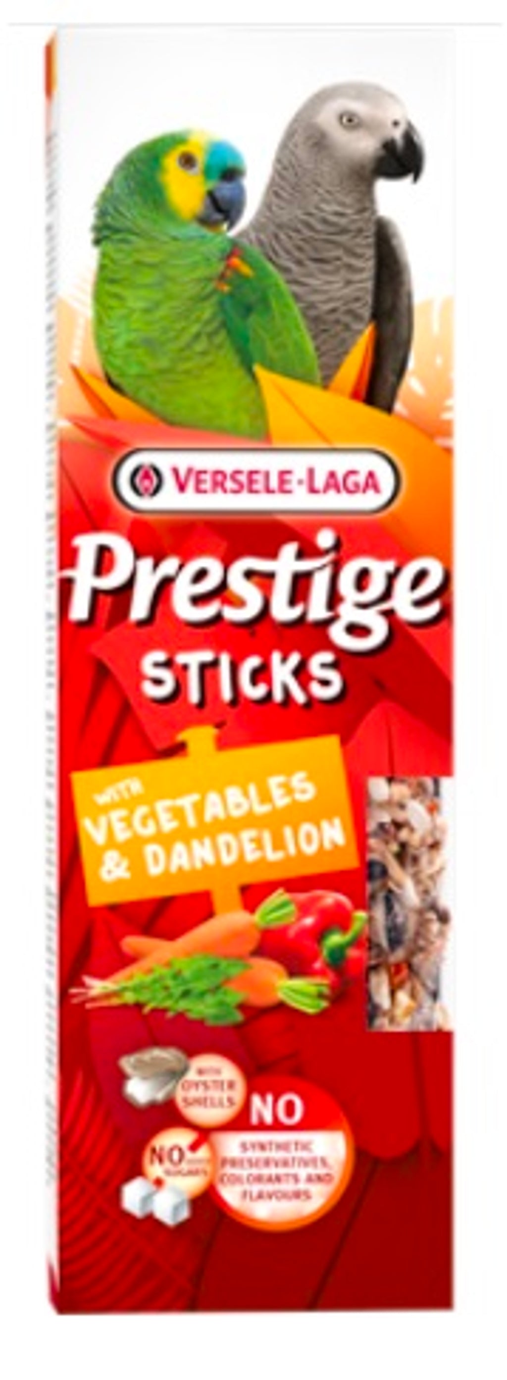 Sticks para loro vegetales 140gr 2ud Imagen principal del producto