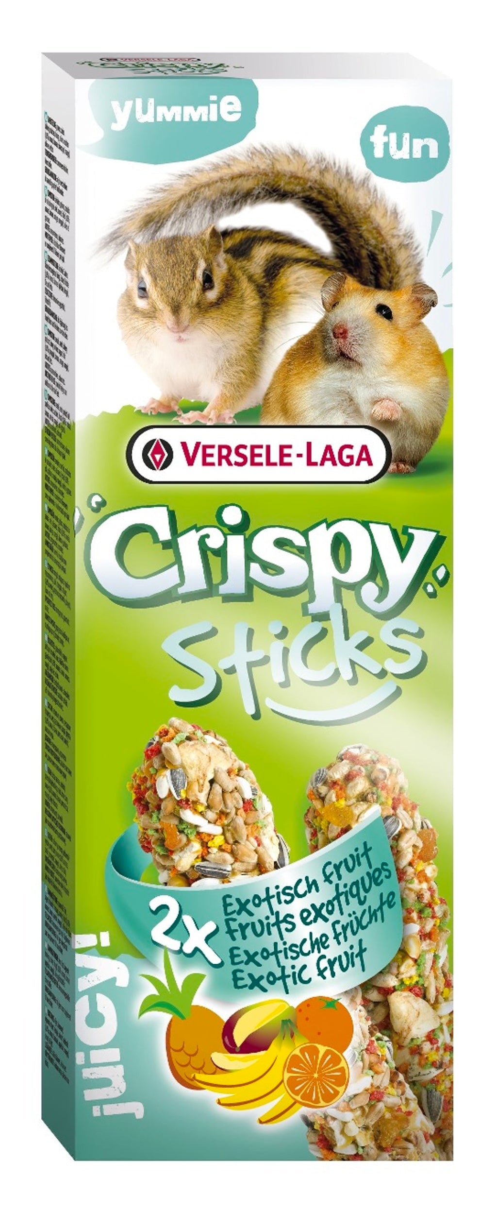 Sticks para exóticos hámster y ardilla 110gr 2ud Imagen principal del producto