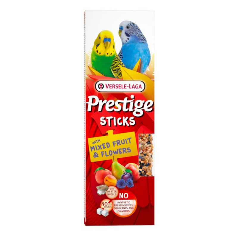 Sticks per a periquito fruites i flores 60 g 2ud Imatge principal del producte