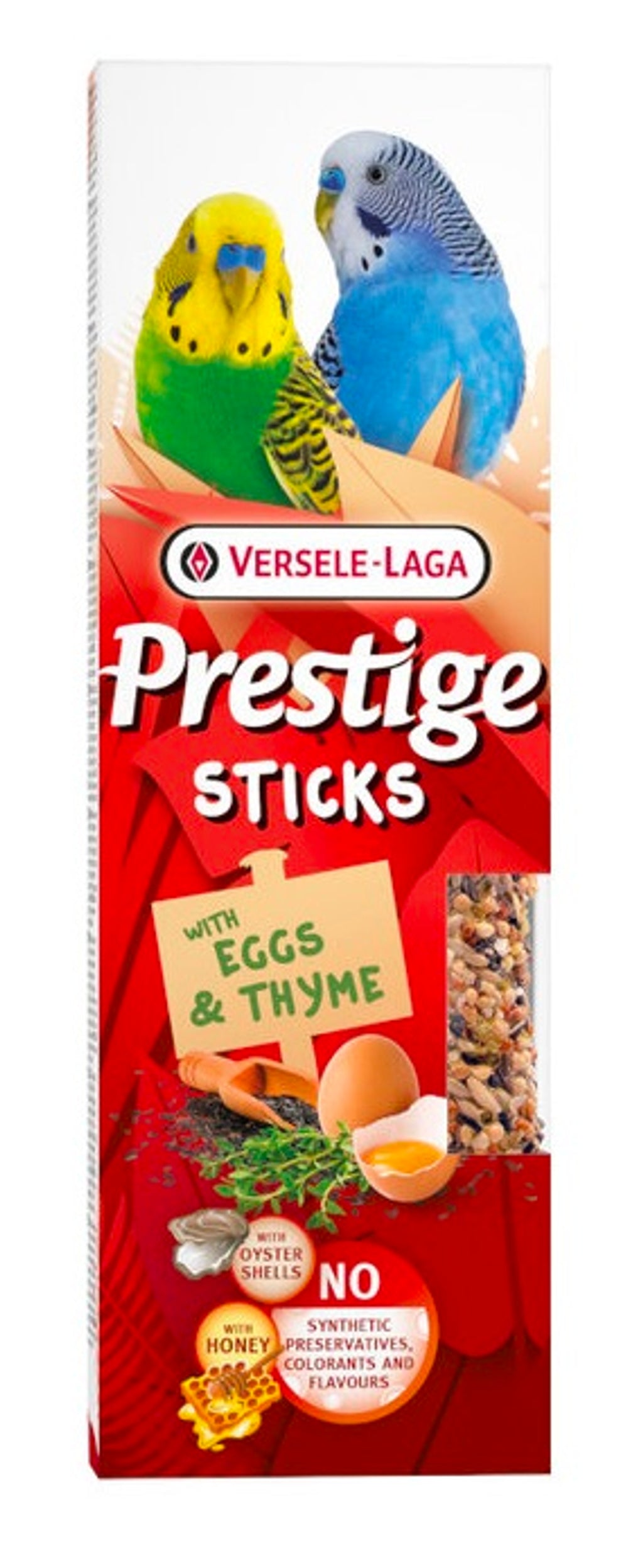 Sticks para periquito huevo y tomillo 60gr 2ud Imagen principal del producto