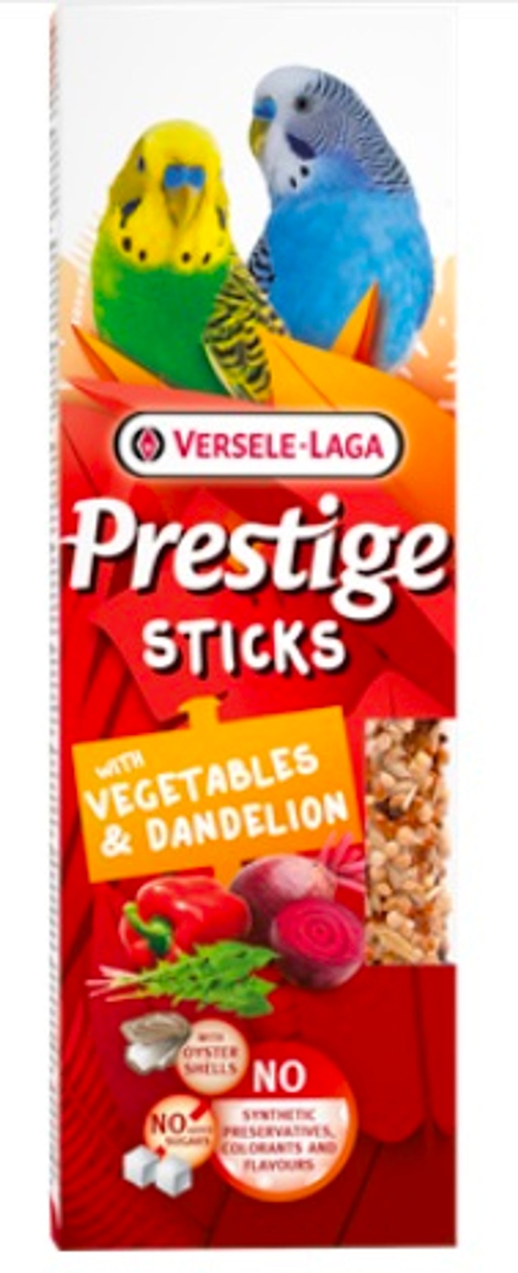 Sticks para periquito vegetales 60gr 2ud