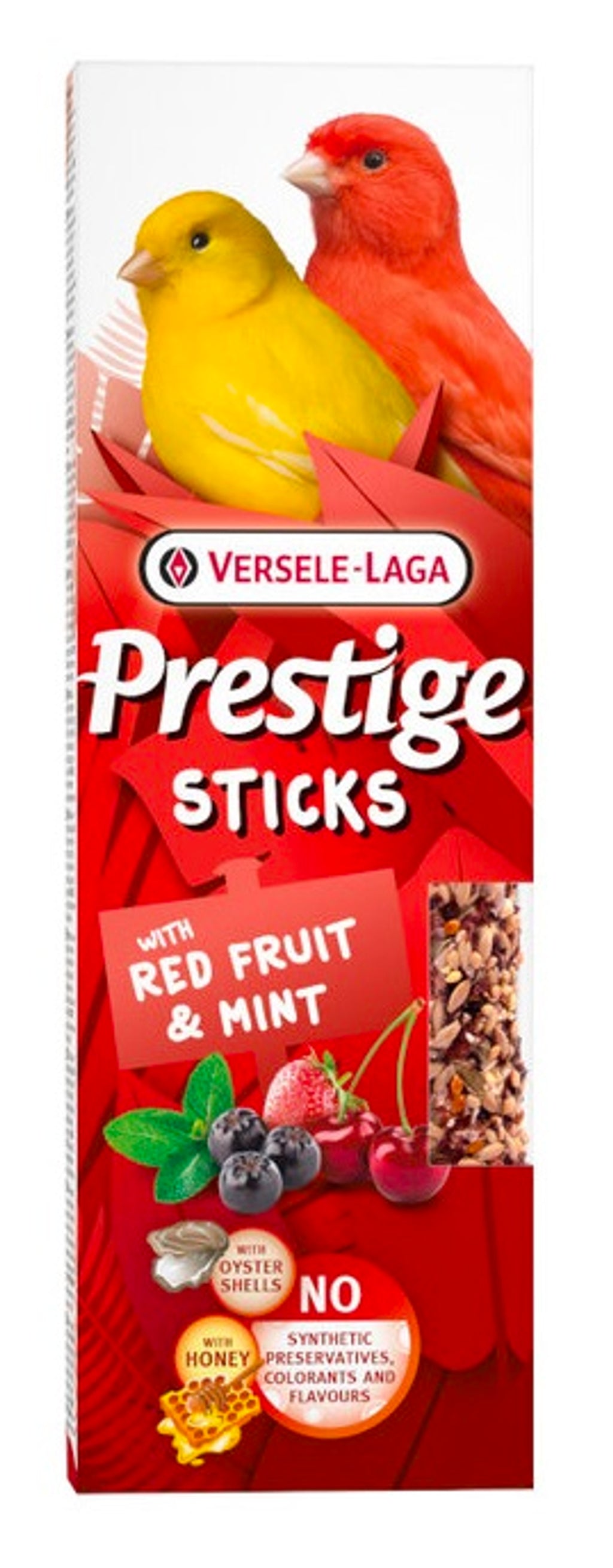 Sticks para canario frutos rojos y menta 60gr 2ud Imagen principal del producto