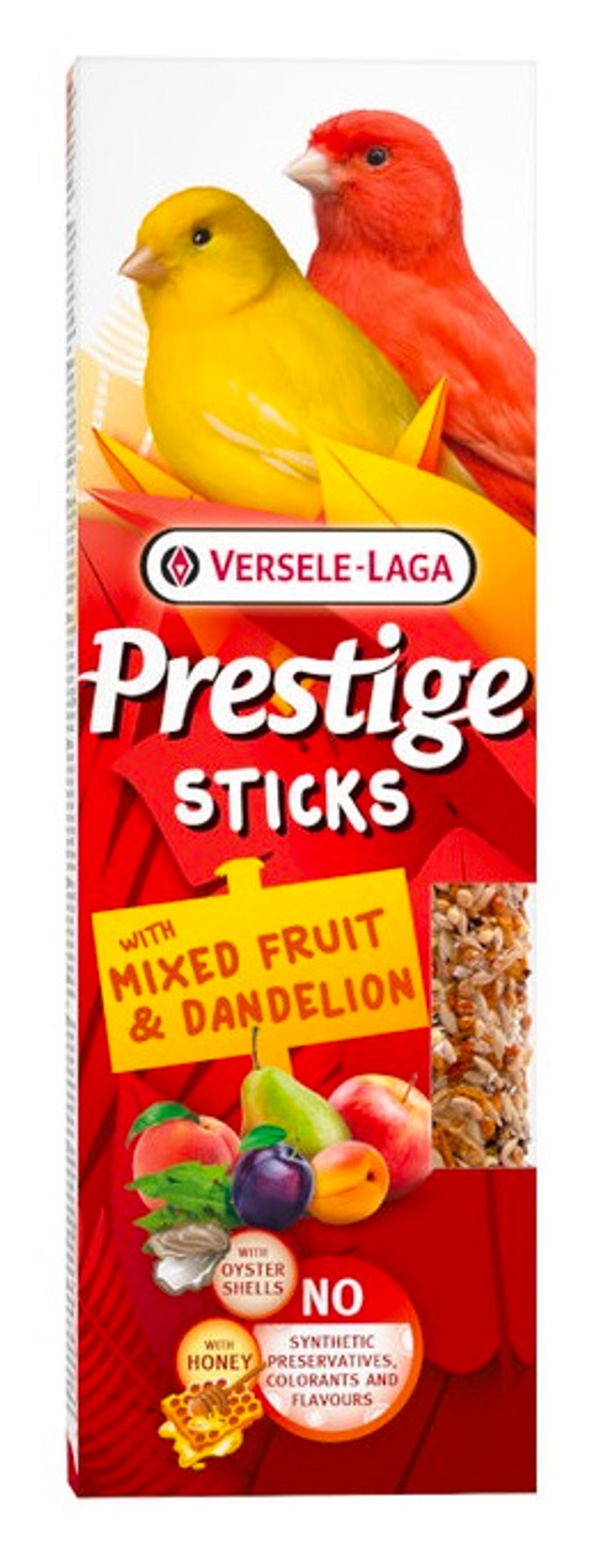 Sticks per a canario fruites i dent de león 60 g 2