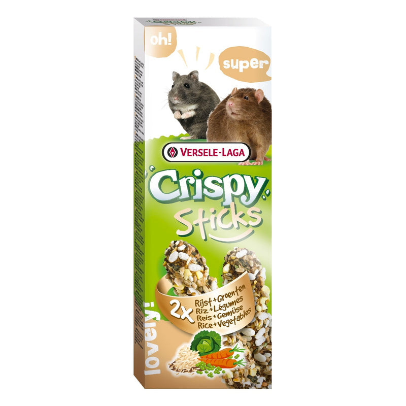 Sticks para rata/hámster arroz y verduras 110gr 2u Imagen principal del producto