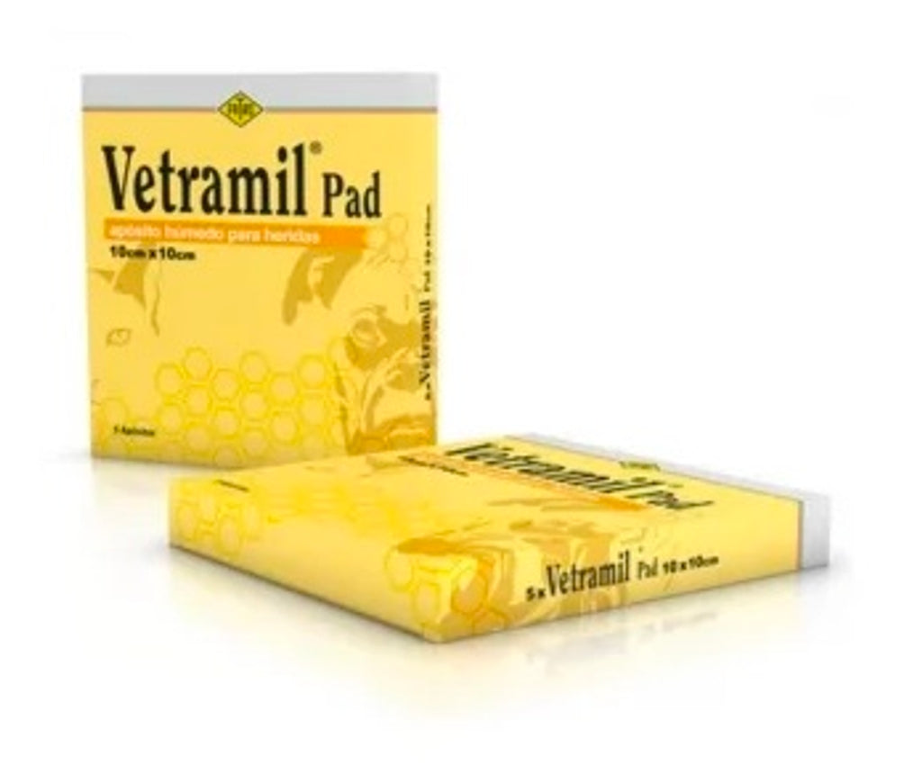 vetramil 10x10cm 5 apósitos