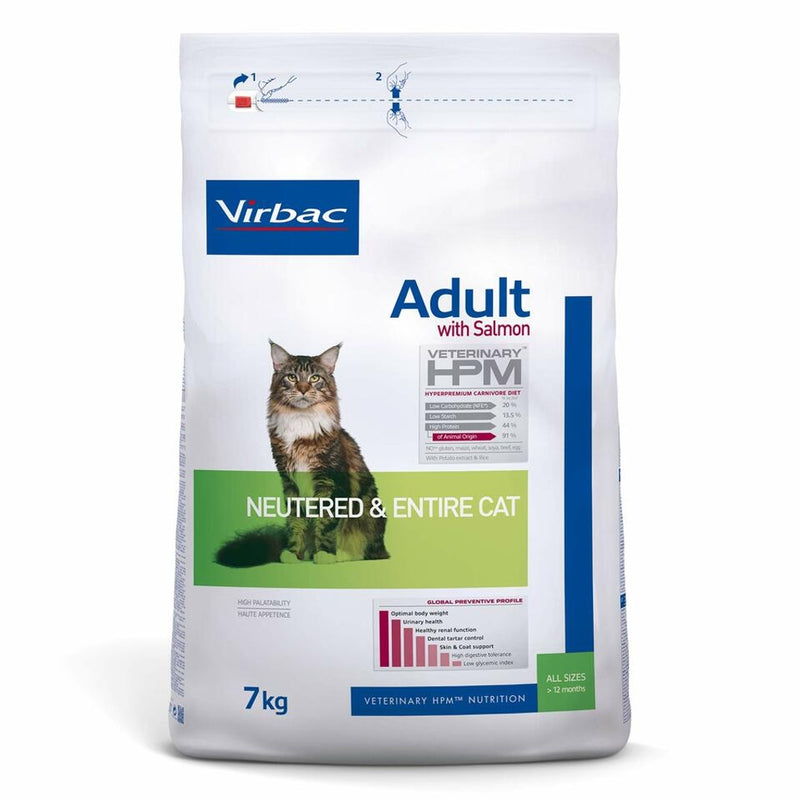 Hpm gato neutered entire salmón 7kg