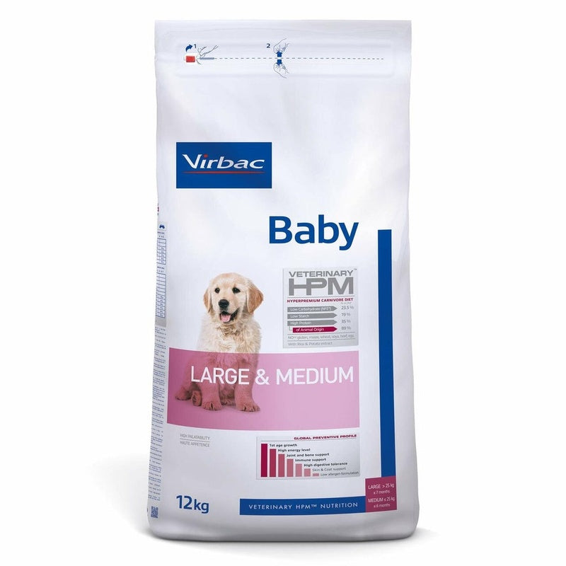 Hpm perro baby large & medium 12kg