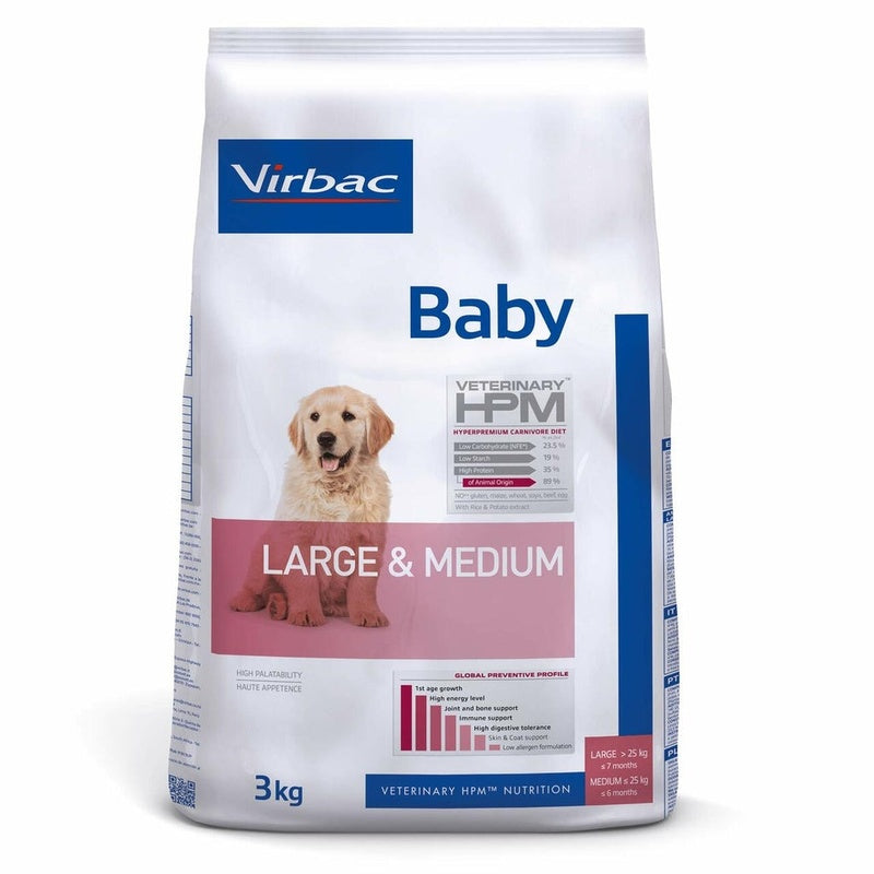 Hpm perro baby large & medium 3kg