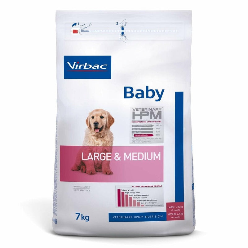 Hpm perro baby large & medium 7kg