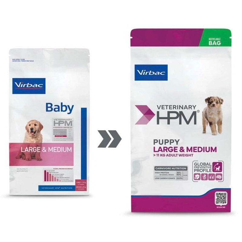 Hpm perro baby large & medium
