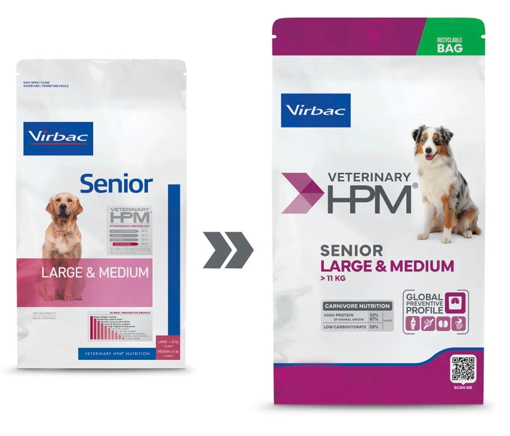 Hpm perro senior large & medium Imagen principal del producto