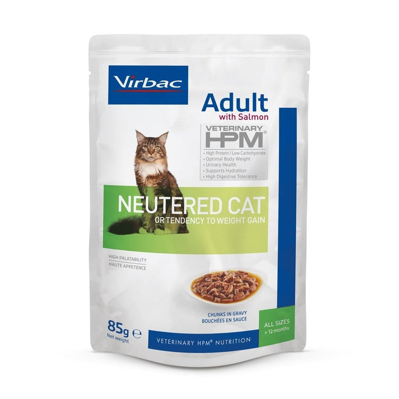 Hpm gato neutered salmón 85gr