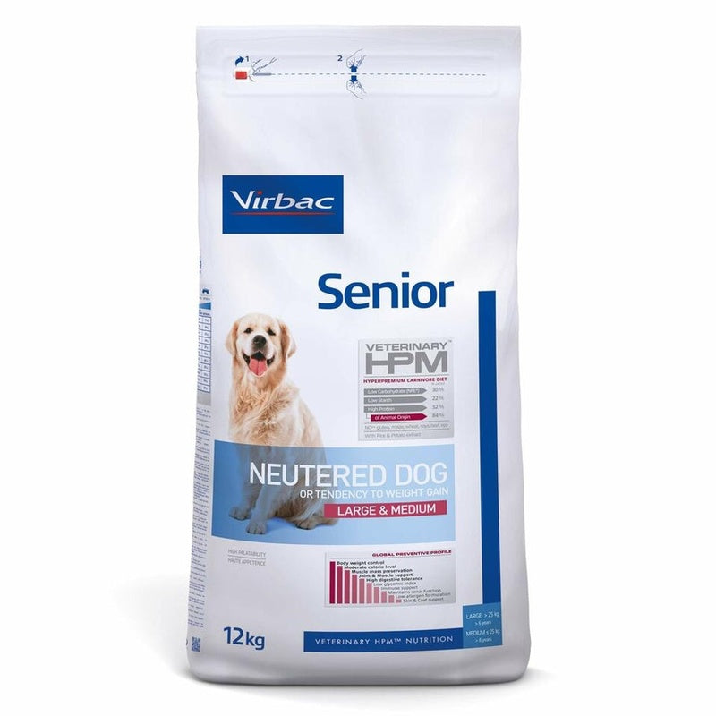 Hpm perro senior neutered large & medium 12kg